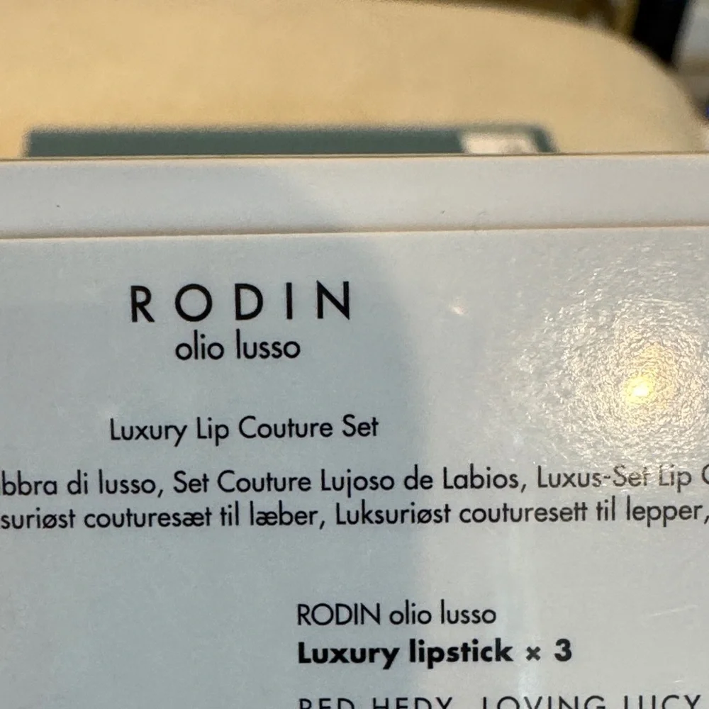 Rodin Olio Lusso Luxury Lip Couture Set